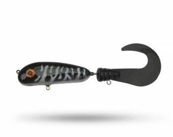 Brunnberg Lures BB Tail Shallow - Black Ghost Pike